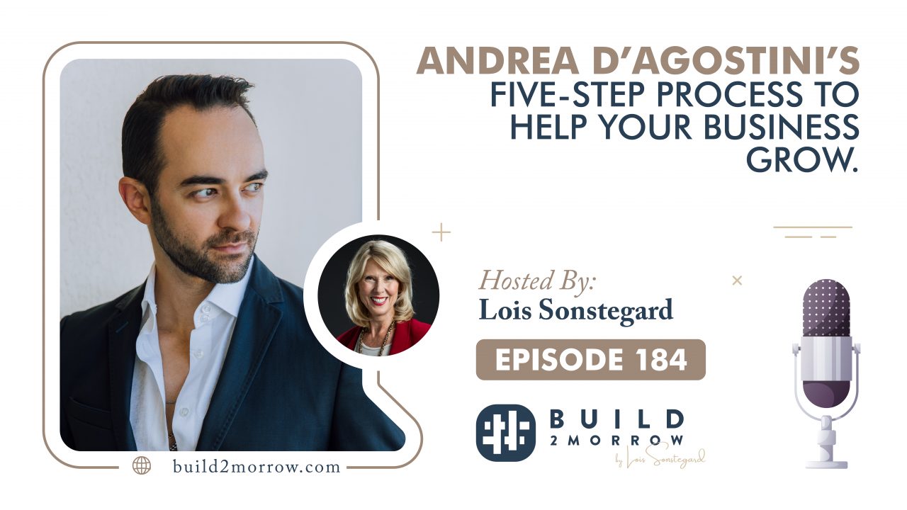 Episode 184-Andrea d’Agostini’s Five-Step Process to Help Your Business Grow
